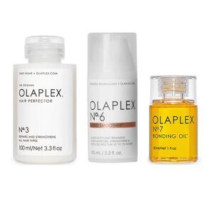 Olaplex No 3 Hair Perfector, No 6 Bond Smoother and No 7 Bonding Oil Kit